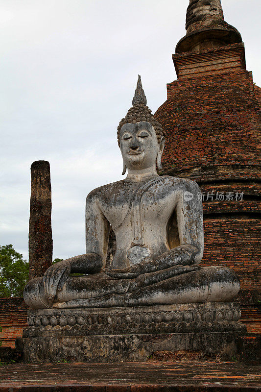 佛像在Wat Sa